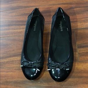 EasySpirit Black Flats With Little Heel